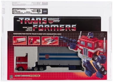TRANSFORMERS (1984) SERIES 1 - OPTIMUS PRIME AFA 85 NM+.