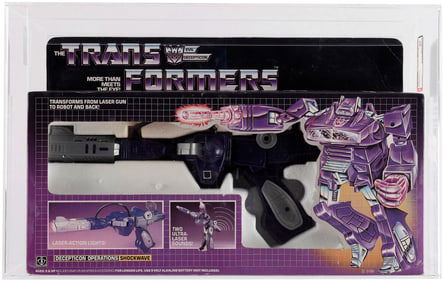 TRANSFORMERS (1985) SERIES 2 - SHOCKWAVE AFA 80 NM.