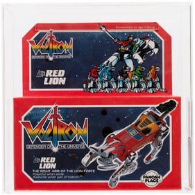 PANOSH PLACE VOLTRON - DEFENDER OF THE UNIVERSE (1984) - RED LION AFA 80 NM.