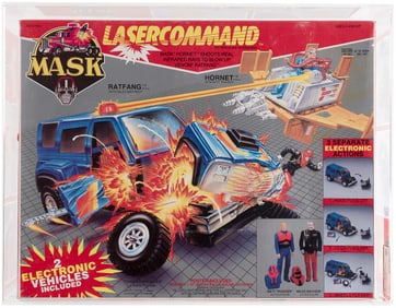 M.A.S.K.: SPLIT SECONDS (1988) - LASERCOMMAND RATFANG & HORNET SERIES 4 AFA 80 NM.
