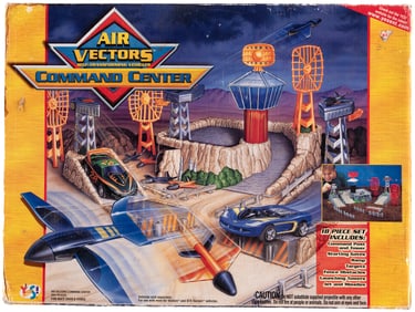 AIR VECTORS (1997) TOY BOX ORIGINAL ART LOT.