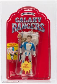 ADVENTURES OF THE GALAXY RANGERS (1986) - ZACHARY FOXX 6 BACK UKG 80%.