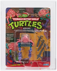 TEENAGE MUTANT NINJA TURTLES (1989) - KRANG SERIES 2/14 BACK AFA 85 NM+.