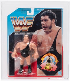 HASBRO WWF (1990) - ANDRE THE GIANT SERIES 1/12 BACK AFA 80 NM.
