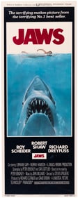 JAWS INSERT MOVIE POSTER.