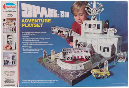SPACE: 1999 (1975) ADVENTURE PLAYSET FACTORY SEALED BY AMSCO.