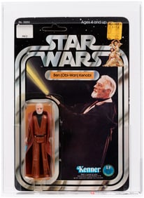 STAR WARS (1978) - BEN (OBI-WAN) KENOBI 12 BACK-A AFA 80 NM (GRAY HAIR).