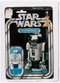 STAR WARS (1978) - ARTOO-DETOO (R2-D2) 12 BACK-A AFA 80 NM.