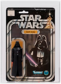 STAR WARS (1978) - DARTH VADER 12 BACK-B AFA 80 NM.