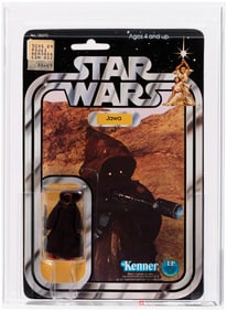 STAR WARS (1978) - JAWA 12 BACK-B AFA 80 NM (SQUARE BUBBLE/PLASTIC TRAY).