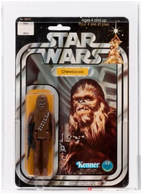 STAR WARS (1978) - CHEWBACCA 12 BACK AFA 80 NM (KENNER CANADA).