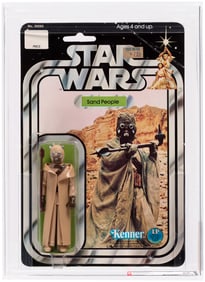 STAR WARS (1978) - SAND PEOPLE (TUSKEN RAIDER) 12 BACK-C AFA 70 EX+.