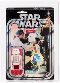 STAR WARS (1978) - R5-D4 20 BACK-D (BOBA FETT OFFER) AFA 80+ NM.