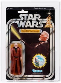 STAR WARS (1978) - BEN (OBI-WAN) KENOBI 20 BACK-G (BOBA FETT OFFER) AFA 85 NM+ (GRAY HAIR, SINGLE HI