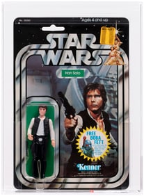 STAR WARS (1978) - HAN SOLO 20 BACK-G (BOBA FETT OFFER) AFA 80+ NM (LARGE HEAD).