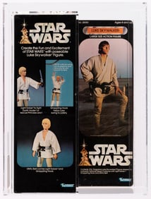 STAR WARS (1978) - LUKE SKYWALKER 12-INCH SERIES AFA 80 NM.
