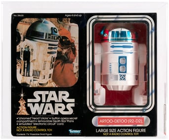 STAR WARS (1979) - ARTOO-DETOO (R2-D2) 12-INCH SERIES AFA 80+ NM.