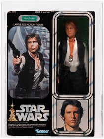 STAR WARS (1979) - HAN SOLO 12-INCH SERIES AFA 80 NM.