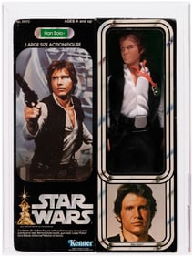 STAR WARS (1978) - HAN SOLO 12-INCH SERIES AFA 75+ EX+/NM.
