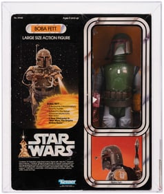 STAR WARS (1979) - BOBA FETT 12-INCH SERIES AFA 75 EX+/NM.