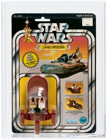 STAR WARS (1978) - LAND SPEEDER 12 BACK DIE-CAST DCA 80 NM.