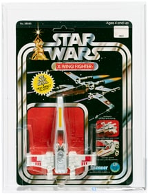 STAR WARS (1978) - X-WING FIGHTER DIE-CAST 12 BACK DCA 80 NM.