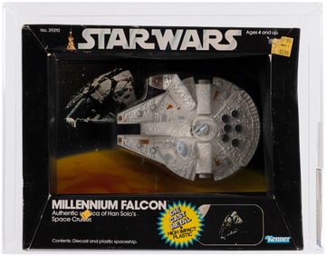 STAR WARS (1979) - MILLENNIUM FALCON DIE-CAST DCA 75+ EX+/NM.