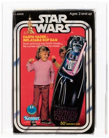STAR WARS (1978) - DARTH VADER INFLATABLE BOP BAG AFA 75 EX+/NM.