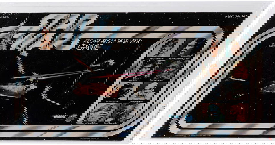 Star Wars Vintage Board Game Battle At Sarlacc's Pit