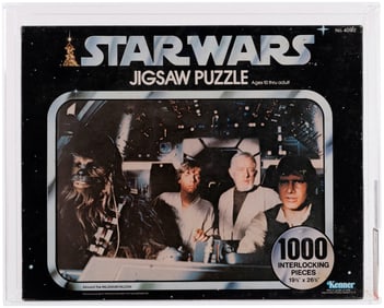 STAR WARS (1978) 1000 PIECE PUZZLE - ABOARD THE MILLENNIUM FALCON AFA 80+ NM (SINGLE HIGHEST EXAMPLE