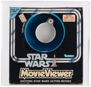 STAR WARS (1978) - MOVIE VIEWER AFA 70 EX+.