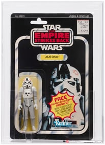 STAR WARS: THE EMPIRE STRIKES BACK (1980) - AT-AT DRIVER 41 BACK-A AFA 80 NM.