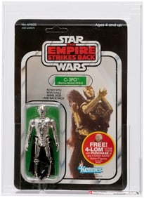 STAR WARS: THE EMPIRE STRIKES BACK (1982) - C-3PO (REMOVABLE LIMBS) 47 BACK AFA 85 NM+.