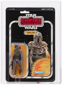 STAR WARS: THE EMPIRE STRIKES BACK (1982) - BOBA FETT 48 BACK-A AFA 80 NM.