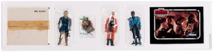 STAR WARS: THE EMPIRE STRIKES BACK (1981) - DEPARTMENT STORE 4-PACK MAILER AFA 75+ EX+/NM (SINGLE HI