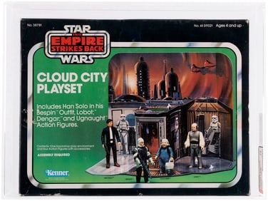 STAR WARS: THE EMPIRE STRIKES BACK (1980) - CLOUD CITY PLAYSET AFA 75 EX+/NM (SEARS EXCLUSIVE).