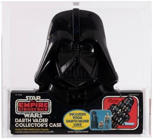 STAR WARS: THE EMPIRE STRIKES BACK (1981) - DARTH VADER 41 BACK COLLECTOR'S CASE W/DARTH VADER, YODA