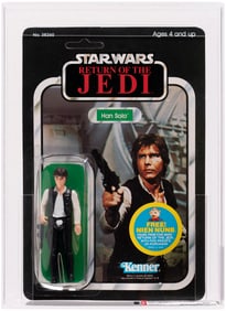 STAR WARS: RETURN OF THE JEDI (1983) - HAN SOLO 48 BACK AFA 80 NM (LARGE HEAD).