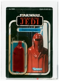 STAR WARS: RETURN OF THE JEDI (1983) - EMPEROR'S ROYAL GUARD 65 BACK-A AFA 85 Y-NM+.