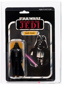 PALITOY STAR WARS: RETURN OF THE JEDI (1983) - DARTH VADER 65 BACK-D AFA 80+ NM.