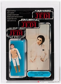 PALITOY STAR WARS: RETURN OF THE JEDI (1983) - PRINCESS LEIA ORGANA (HOTH OUTFIT) TRI-LOGO 70 BACK-B