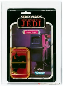 STAR WARS: RETURN OF THE JEDI (1983) - POWER DROID 77 BACK-A AFA 85 Y-NM+.