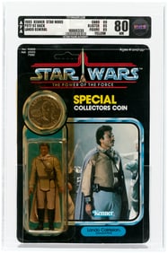 STAR WARS: THE POWER OF THE FORCE (1985) - LANDO CALRISSIAN (GENERAL PILOT) 92 BACK AFA 80 Y-NM.