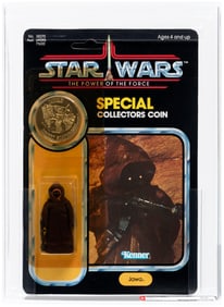 STAR WARS: THE POWER OF THE FORCE (1985) - JAWA 92 BACK AFA 85 Y-NM+.