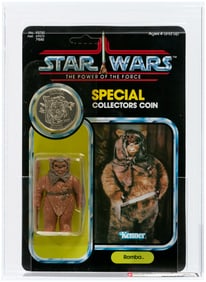 STAR WARS: THE POWER OF THE FORCE (1985) - ROMBA 92 BACK AFA 90 NM+/MINT.