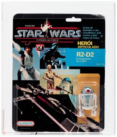 GLASSLITE STAR WARS: O PODER DA FORÇA/THE POWER OF THE FORCE (1988) - R2-D2 (POP-UP SABER) AFA