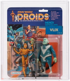 GLASSLITE STAR WARS: DROIDS (1988) - VLIX AFA 50 VG.