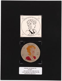 BLONDIE 1946 KELLOGG'S PEP PIN ORIGINAL ART.