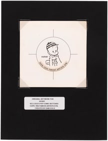 HERBY (SMITTY) 1945 KELLOGG'S PEP PIN ORIGINAL ART.