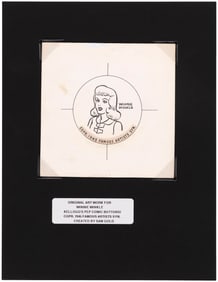 WINNIE WINKLE 1945 KELLOGG'S PEP PIN ORIGINAL ART.